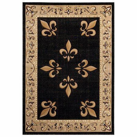 UNITED WEAVERS OF AMERICA 7 ft. 10 in. x 10 ft. 6 in. Bristol Casselton Beige Rectangle Area Rug 2050 11026 912